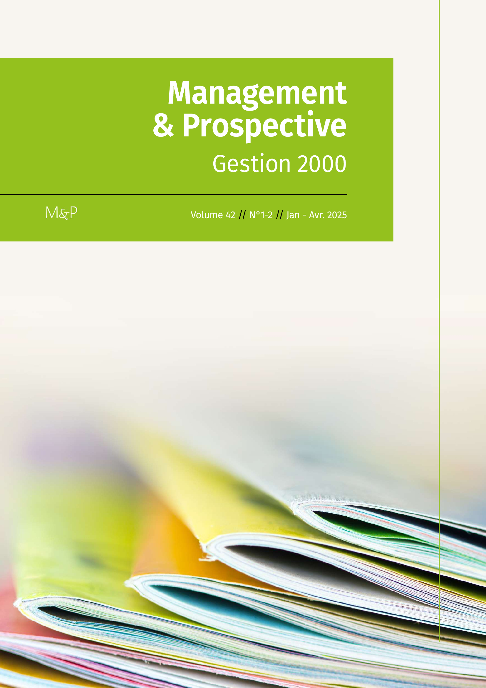 					View Vol. 42 No. 1-2 (2025): Management & Prospective 
				